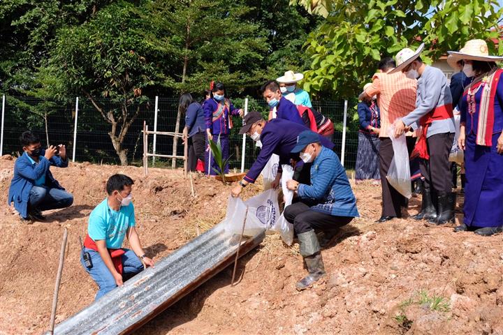 พช.นครพนม รุกรบขับเคลื่อน “โคก หนอง นา สถานพินิจฯ นครพนม”