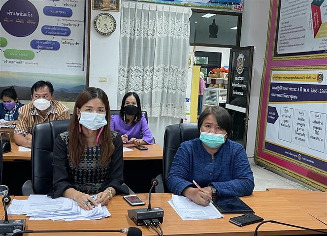 พช.นครพนม ประชุม Thursday Brief ผู้อำนวยการกลุ่มงาน นักวิชาการพัฒนาชุมชนและเจ้าหน้าที่ทุกคนในการขับเคลื่อนงานพัฒนาชุมชน ไตรมาส 4 ประจำปี 2564