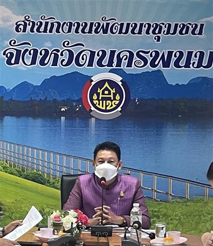 พช.นครพนม ประชุม Morning Brief ผู้อำนวยการกลุ่มงาน นักวิชาการพัฒนาชุมชนและเจ้าหน้าที่ทุกคน ขับเคลื่อนงานพัฒนาชุมชน