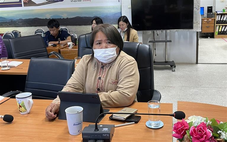 พช.นครพนม ร่วมรับฟังการประชุมมอบนโยบายและแนวทางการขับเคลื่อนงานพัฒนาชุมชน ประจำปีงบประมาณ 2565