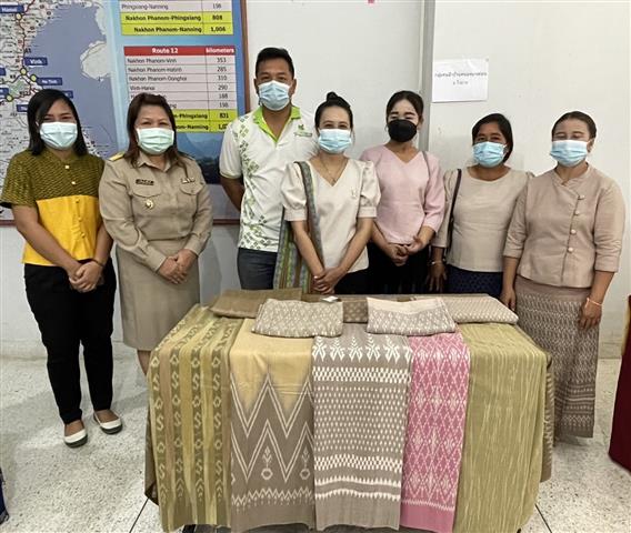 จังหวัดนครพนม สนองปณิธาน เจ้าฟ้าสิริวัณณวรีฯ จัดพิธีแบบลายผ้าบาติกพระราชทาน