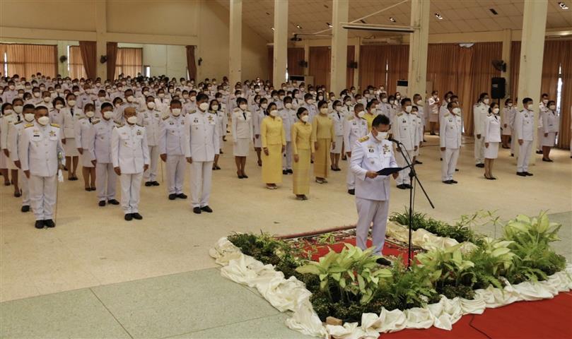 พช.นครพนม ร่วมพิธีเนื่องในวันคล้ายวันพระบรมราชสมภพ พระบาทสมเด็จพระบรมชนกาธิเบศร มหาภูมิพลอดุลยเดชมหาราช บรมนาถบพิตร วันชาติ และวันพ่อแห่งชาติ 5 ธันวาคม 2564