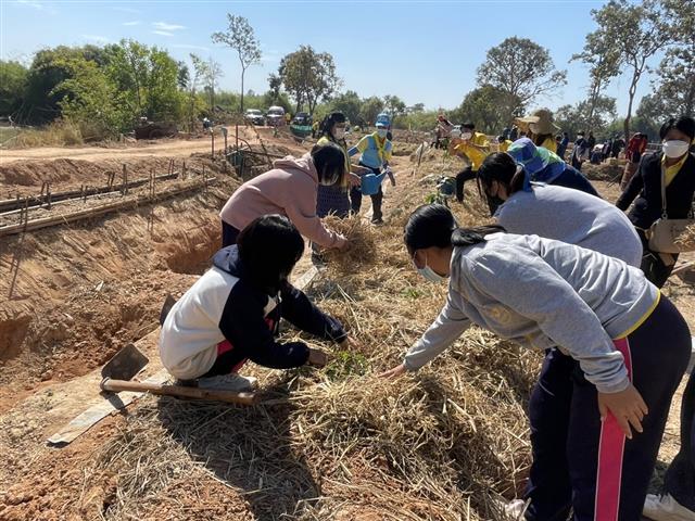 พช.นครพนม จัดกิจกรรมเอามื้อสามัคคี เนื่องใน “วันดินโลก” (World Soil Day) และสัปดาห์การพัฒนา