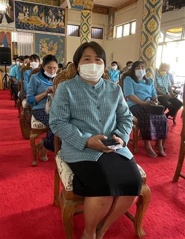 พช.นครพนม จัดกิจกรรมพิธีทอดผ้าป่าสมทบกองทุนแม่ของแผ่นดิน ปี 2564