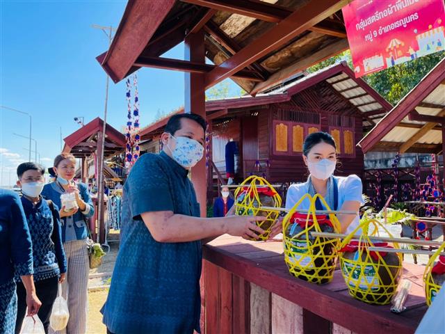 ผู้ตรวจราชการกรมการพัฒนาชุมชน ลงพื้นที่ตรวจราชการพื้นที่จังหวัดนครพนม
