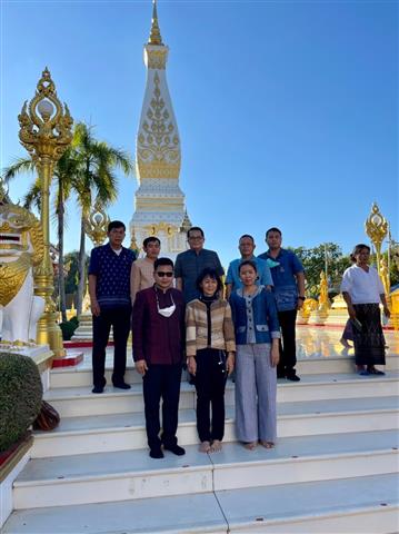 ผู้ตรวจราชการกรมการพัฒนาชุมชน ลงพื้นที่ตรวจราชการพื้นที่จังหวัดนครพนม