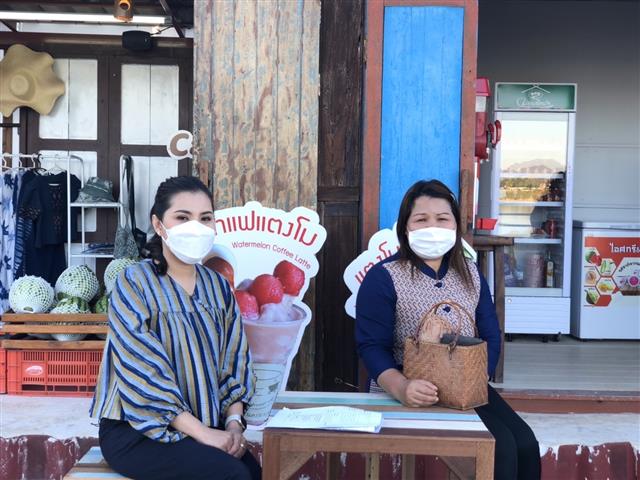นายกเหล่ากาชาดจังหวัดนครพนม ถ่ายทำรายการ “คุณนายจ่ายตลาด” (ช่อง อัมรินทร์ทีวี HD34)