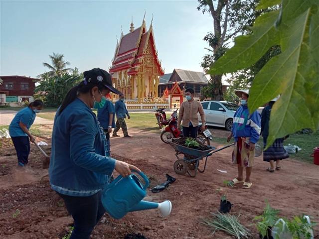 พ่อเมืองนครพนม เดินหน้าสร้างความมั่นคงทางอาหาร น้อมนำแนวพระราชดำริ สมเด็จพระกนิษฐาธิราชเจ้า กรมสมเด็จพระเทพรัตนราชสุดฯ สยามบรมราชกุมารี “ปลูกพืชผักสวนครัวเพื่อสร้างความมั่นคงทางอาหาร”