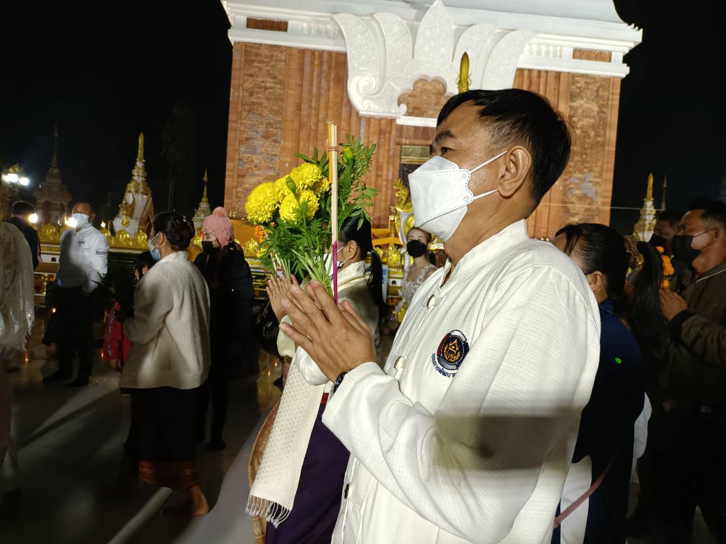 พช.นครพนม ร่วมบุญใหญ่ ในวันมาฆบูชา สืบสานงานนมัสการองค์พระธาตุพนม ประจำปี 2565
