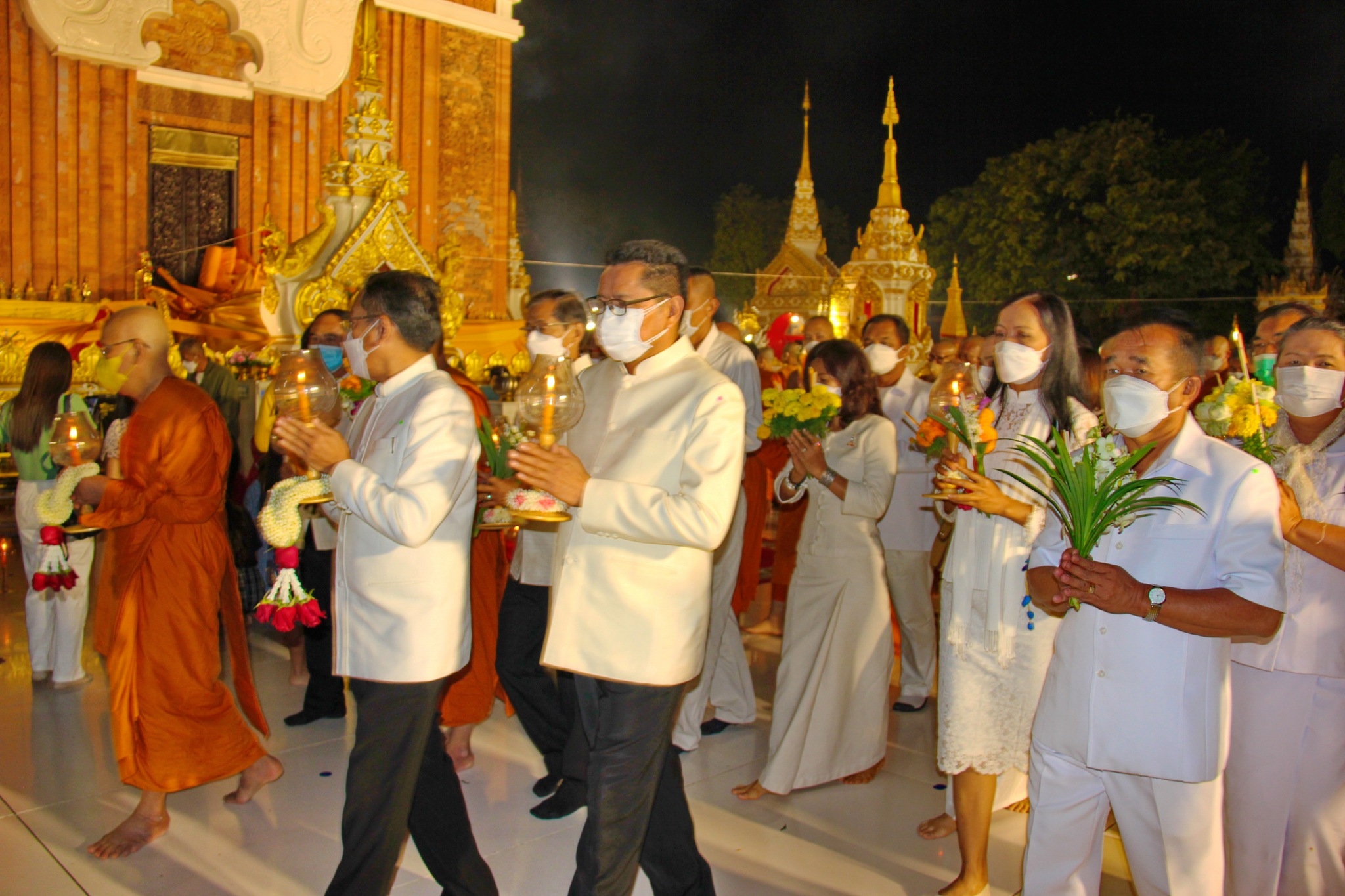 พช.นครพนม ร่วมบุญใหญ่ ในวันมาฆบูชา สืบสานงานนมัสการองค์พระธาตุพนม ประจำปี 2565