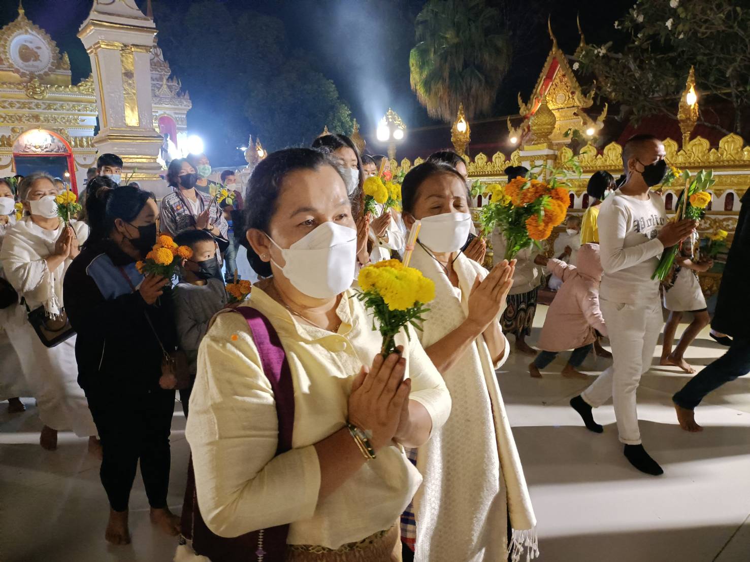 พช.นครพนม ร่วมบุญใหญ่ ในวันมาฆบูชา สืบสานงานนมัสการองค์พระธาตุพนม ประจำปี 2565