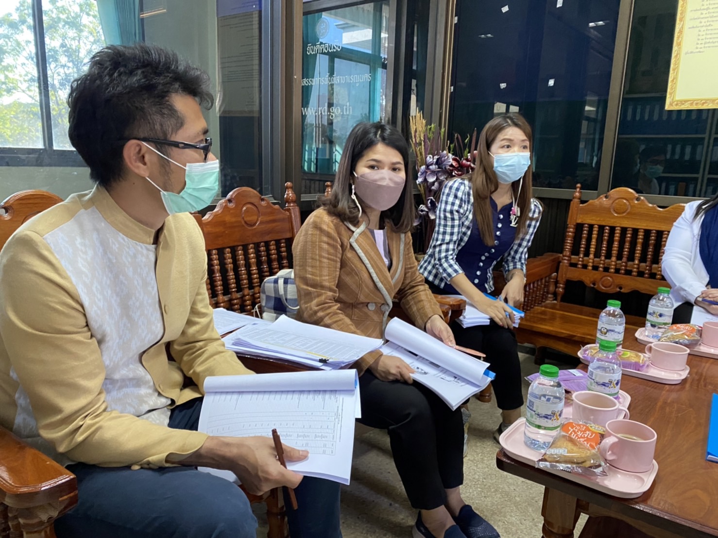 พช.นครพนม เดินหน้านิเทศ ติดตามให้คำแนะนำ สนับสนุนการปฏิบัติงานและประเมินผลการดำเนินงานพัฒนาชุมชน รอบไตรมาส 1-2 ประจำปีงบประมาณ พ.ศ. 2565 พื้นที่อำเภอธาตุพนม และอำเภอเรณูนค