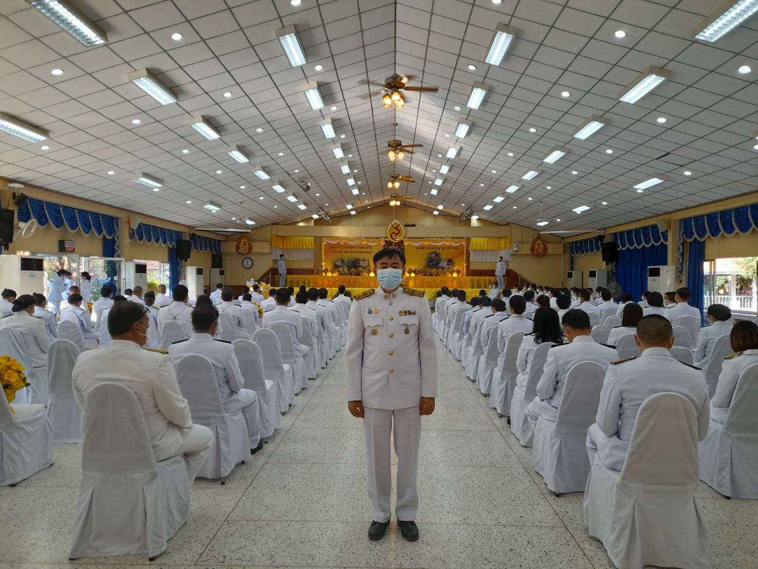 จังหวัดนครพนม ประกอบพิธีถวายเครื่องราชสักการะพระบิดาแห่งมาตรฐานช่างไทย