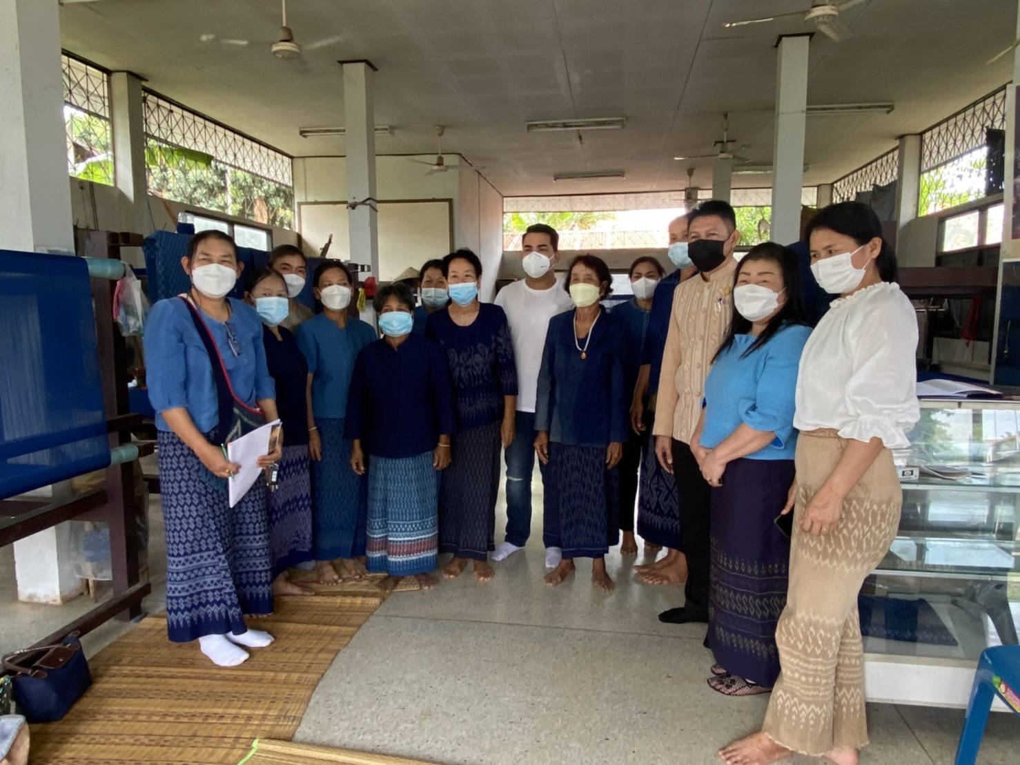 จังหวัดนครพนม  เดินหน้าดำเนินงาน “นาหว้าโมเดล” เพื่อพัฒนาภูมิปัญญาผ้าไทยสู่ความเจริญอย่างยั่งยืน 