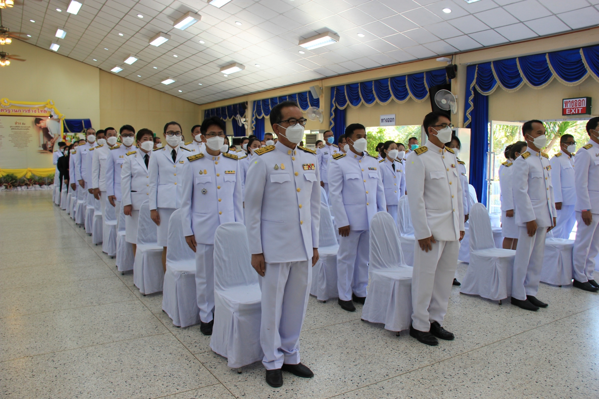 จังหวัดนครพนม ประกอบพิธีถวายเครื่องราชสักการะพระบิดาแห่งมาตรฐานช่างไทย