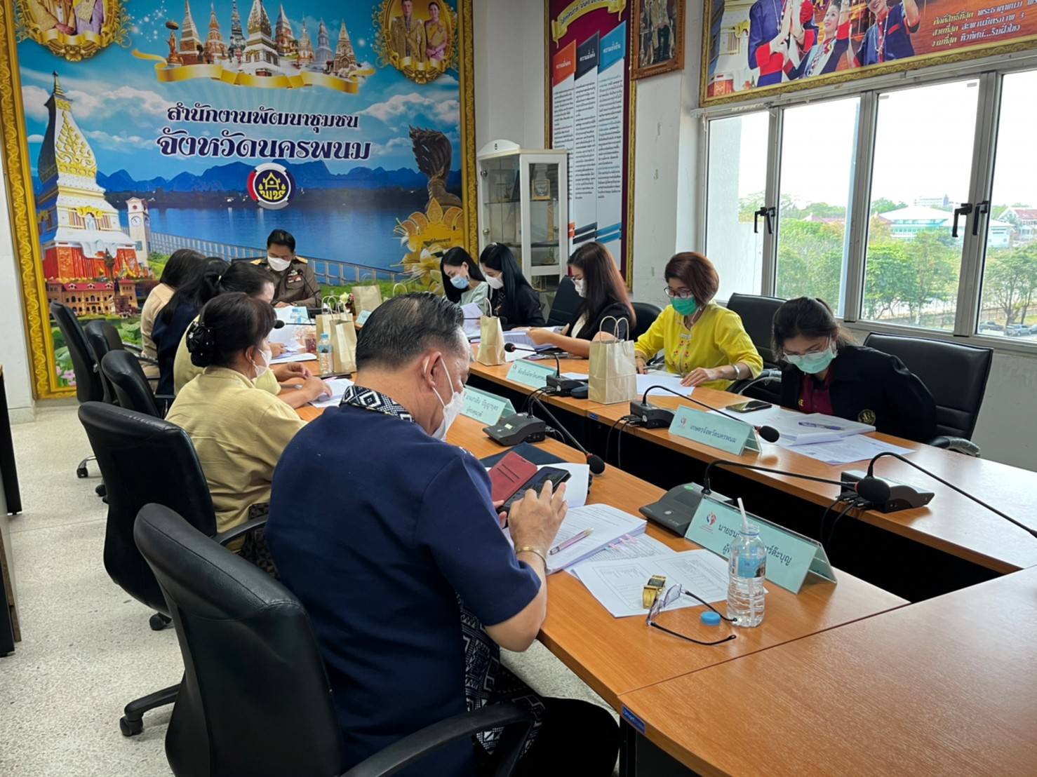 สตรีนครพนม มีเฮ! คณะอนุกรรมการบริหารกองทุนพัฒนาบทบาทสตรีระดับจังหวัด รุกส่งเสริมอาชีพสตรี