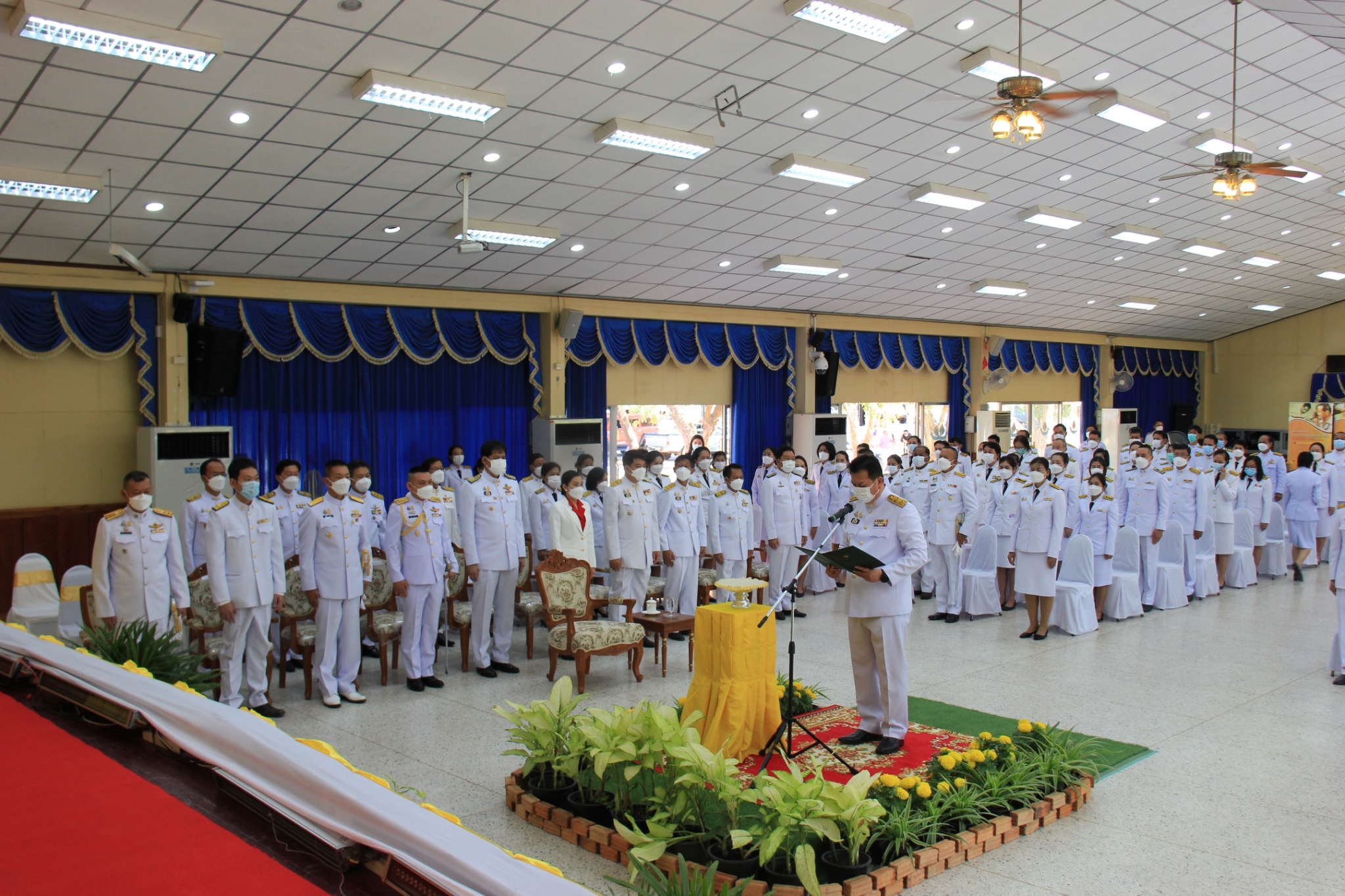 จังหวัดนครพนม ประกอบพิธีถวายเครื่องราชสักการะพระบิดาแห่งมาตรฐานช่างไทย