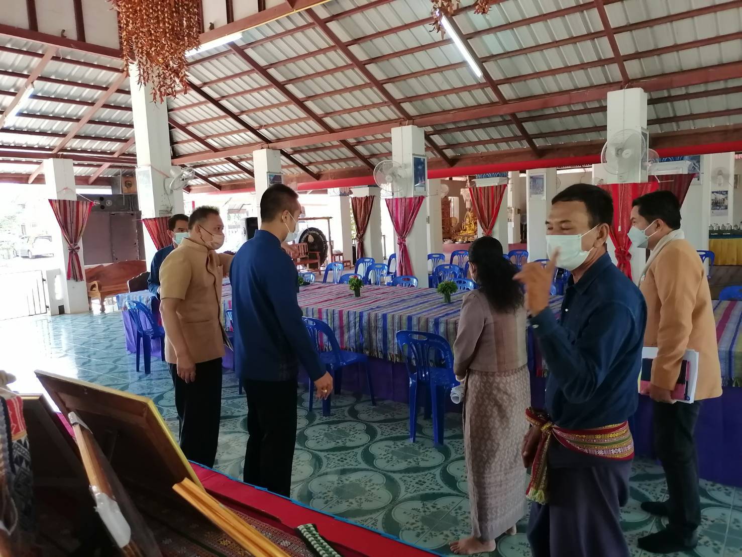 พช.นครพนม ร่วมเสริมสร้างตำบลเข้มแข็งนำร่องที่ตำบลหนองสังข์