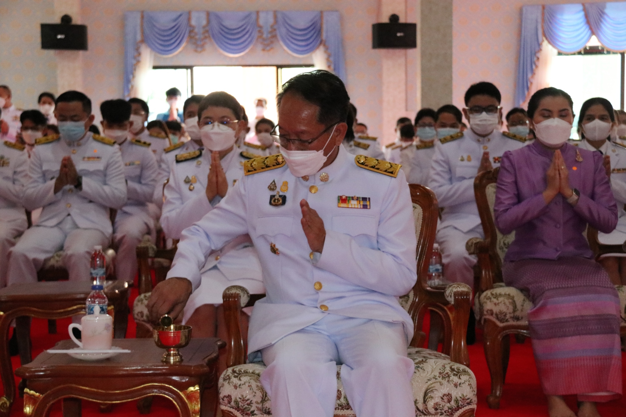 จังหวัดนครพนม จัดพิธีเฉลิมพระเกียรติสมเด็จพระกนิษฐาธิราชเจ้า กรมสมเด็จพระเทพรัตนราชสุดาฯ สยามบรมราชกุมารี  เนื่องในโอกาสวันคล้ายวันพระราชสมภพ 2 เมษายน 2565 และทอดผ้าป่าสมทบกองทุนพัฒนาเด็กชนบท ในพระราชูปถัมภ์สมเด็จพระเทพรัตนราชสุดาฯ สยามบรมราชกุมารี ประจำปี พ.ศ. 2565