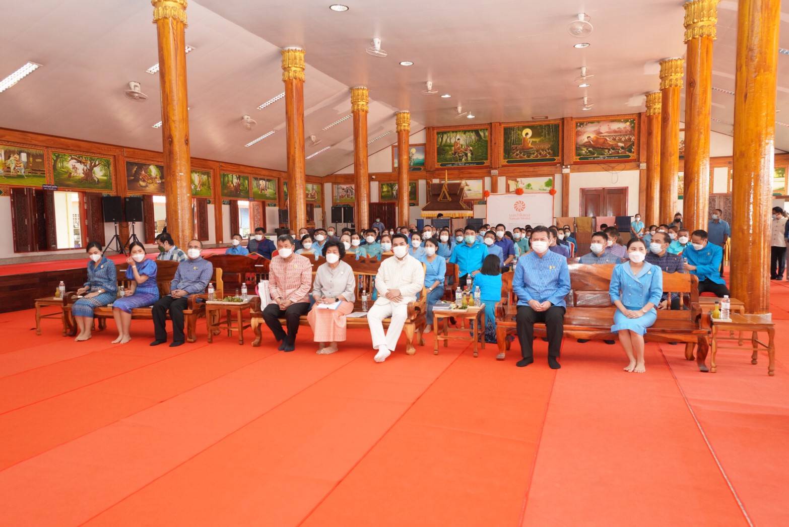 ปลัดกระทรวงมหาดไทย เปิดตัวโครงการสืบสานพระราชปณิธาน “นาหว้าโมเดล” ในโอกาสครบรอบ 50 ปี โครงการศิลปาชีพ เฉลิมพระเกียรติสมเด็จพระนางเจ้าสิริกิติ์ พระบรมราชินีนาถ พระบรมราชชนนีพันปีหลวง ในโอกาสทรงเจริญพระชนมพรรษา ครบ 90 พรรษา และในโอกาสครบรอบ 50 ปี ของศูนย์ศิลปาชีพ