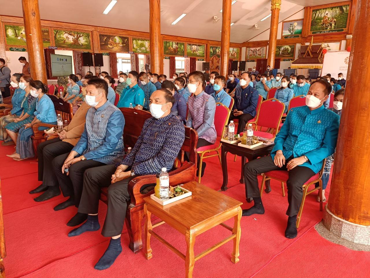 ปลัดกระทรวงมหาดไทย เปิดตัวโครงการสืบสานพระราชปณิธาน “นาหว้าโมเดล” ในโอกาสครบรอบ 50 ปี โครงการศิลปาชีพ เฉลิมพระเกียรติสมเด็จพระนางเจ้าสิริกิติ์ พระบรมราชินีนาถ พระบรมราชชนนีพันปีหลวง ในโอกาสทรงเจริญพระชนมพรรษา ครบ 90 พรรษา และในโอกาสครบรอบ 50 ปี ของศูนย์ศิลปาชีพ