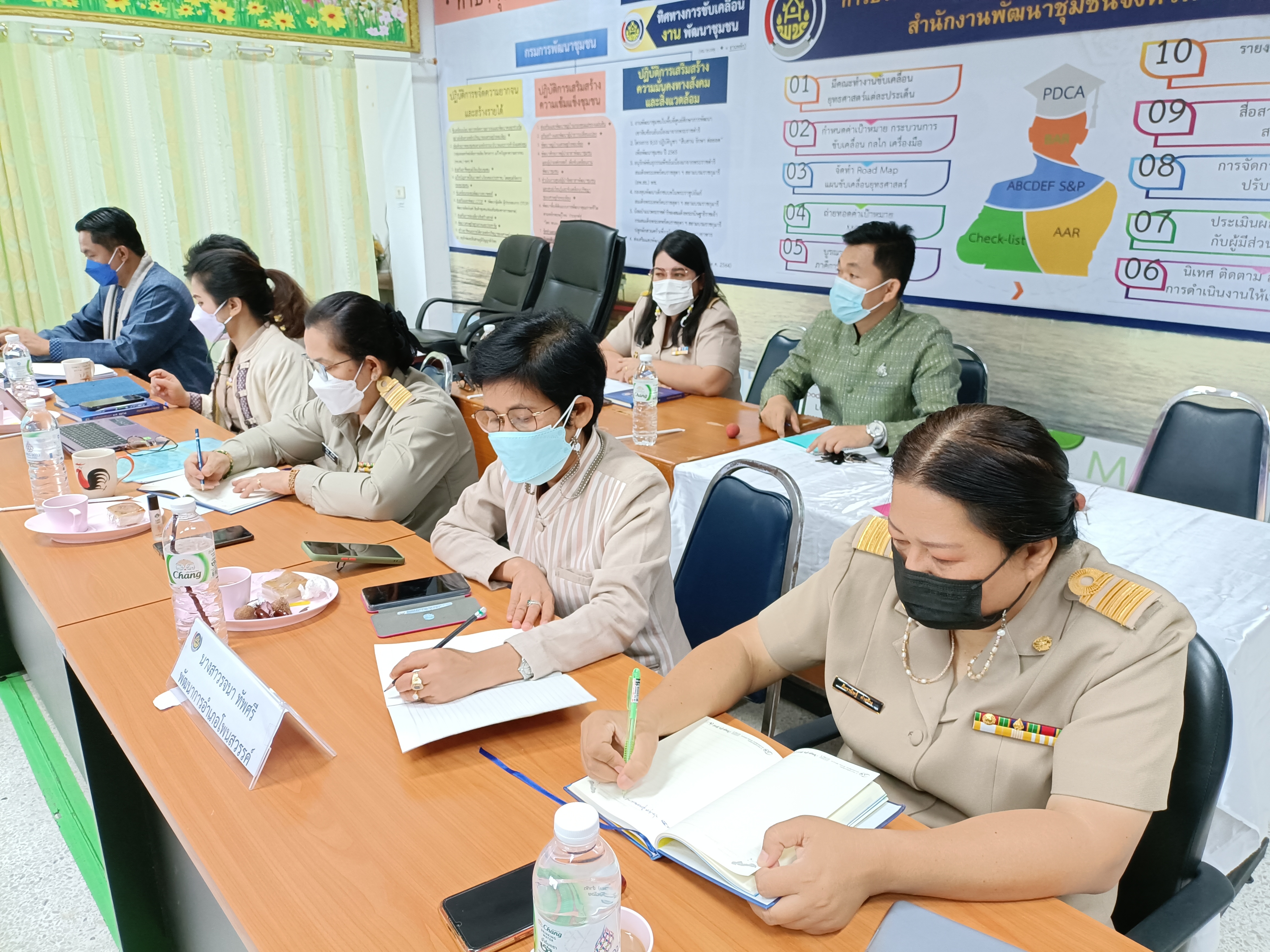 รองหัวหน้าผู้ตรวจราชการกรมการพัฒนาชุมชน มอบแนวทางการขับเคลื่อนงานพัฒนาชุมชน ไตรมาส 3-4 ปี 2565