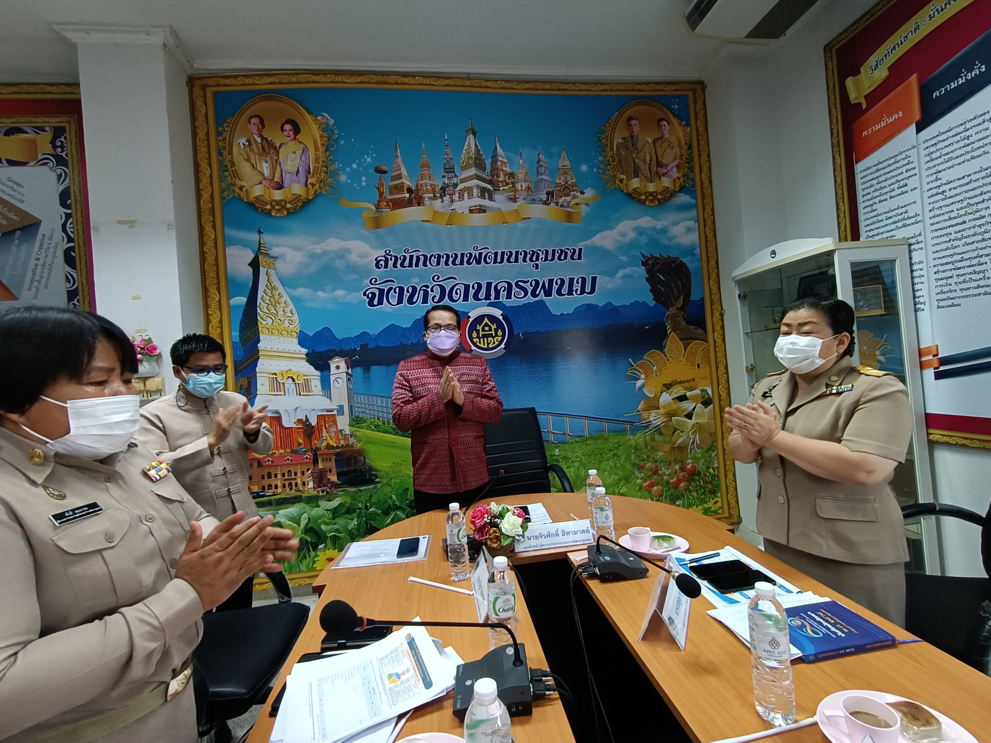 รองหัวหน้าผู้ตรวจราชการกรมการพัฒนาชุมชน มอบแนวทางการขับเคลื่อนงานพัฒนาชุมชน ไตรมาส 3-4 ปี 2565