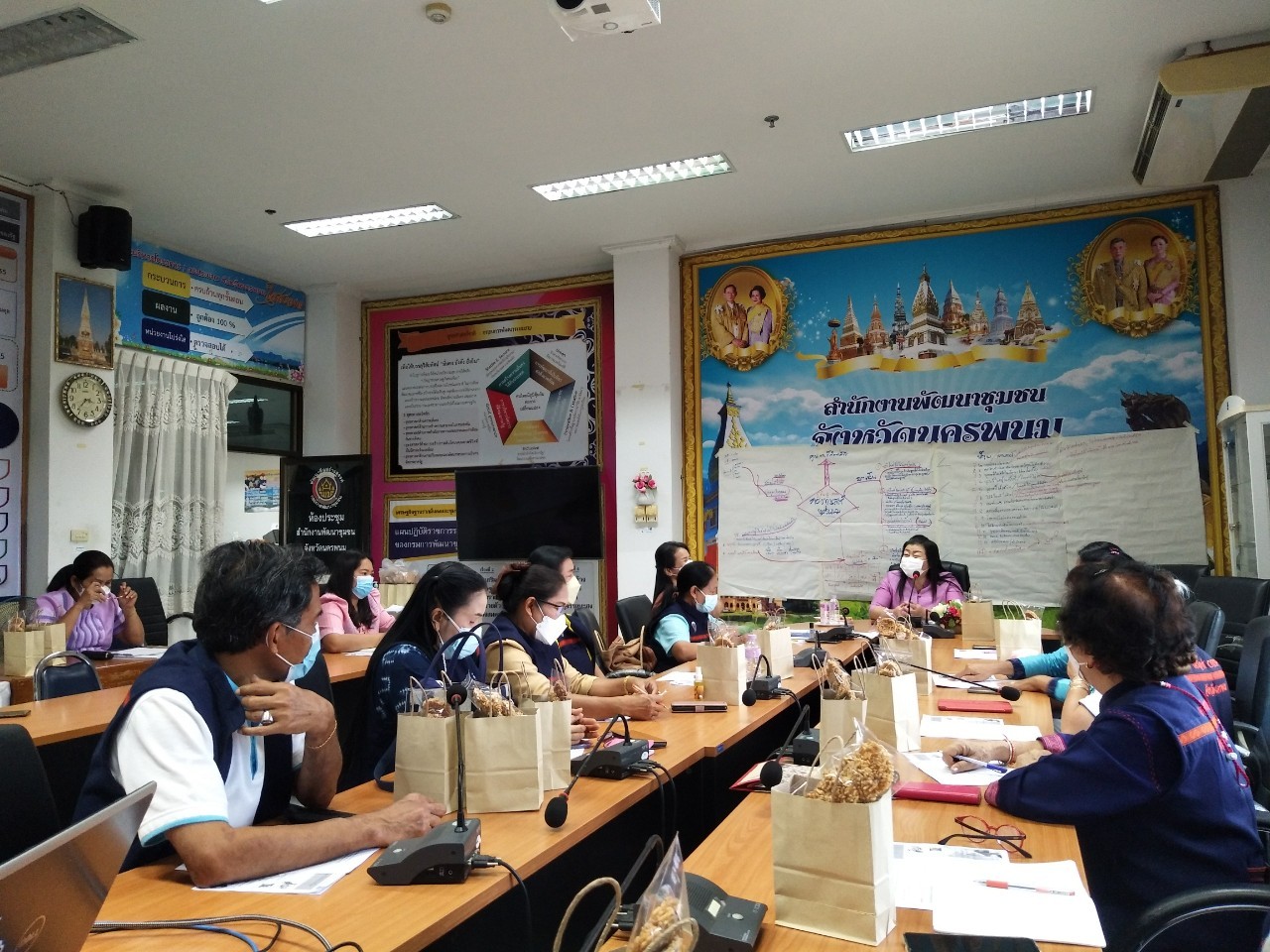 พช.นครพนม เสริมสร้างพลังเครือข่าย OTOP จังหวัดนครพนม
