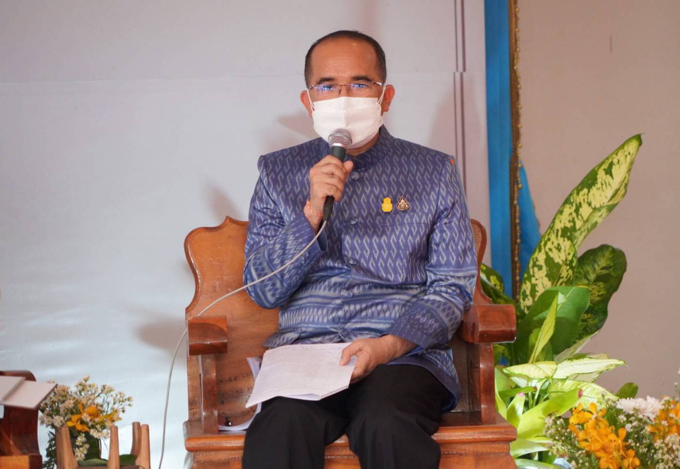 ปลัดกระทรวงมหาดไทย เปิดตัวโครงการสืบสานพระราชปณิธาน “นาหว้าโมเดล” ในโอกาสครบรอบ 50 ปี โครงการศิลปาชีพ เฉลิมพระเกียรติสมเด็จพระนางเจ้าสิริกิติ์ พระบรมราชินีนาถ พระบรมราชชนนีพันปีหลวง ในโอกาสทรงเจริญพระชนมพรรษา ครบ 90 พรรษา และในโอกาสครบรอบ 50 ปี ของศูนย์ศิลปาชีพ
