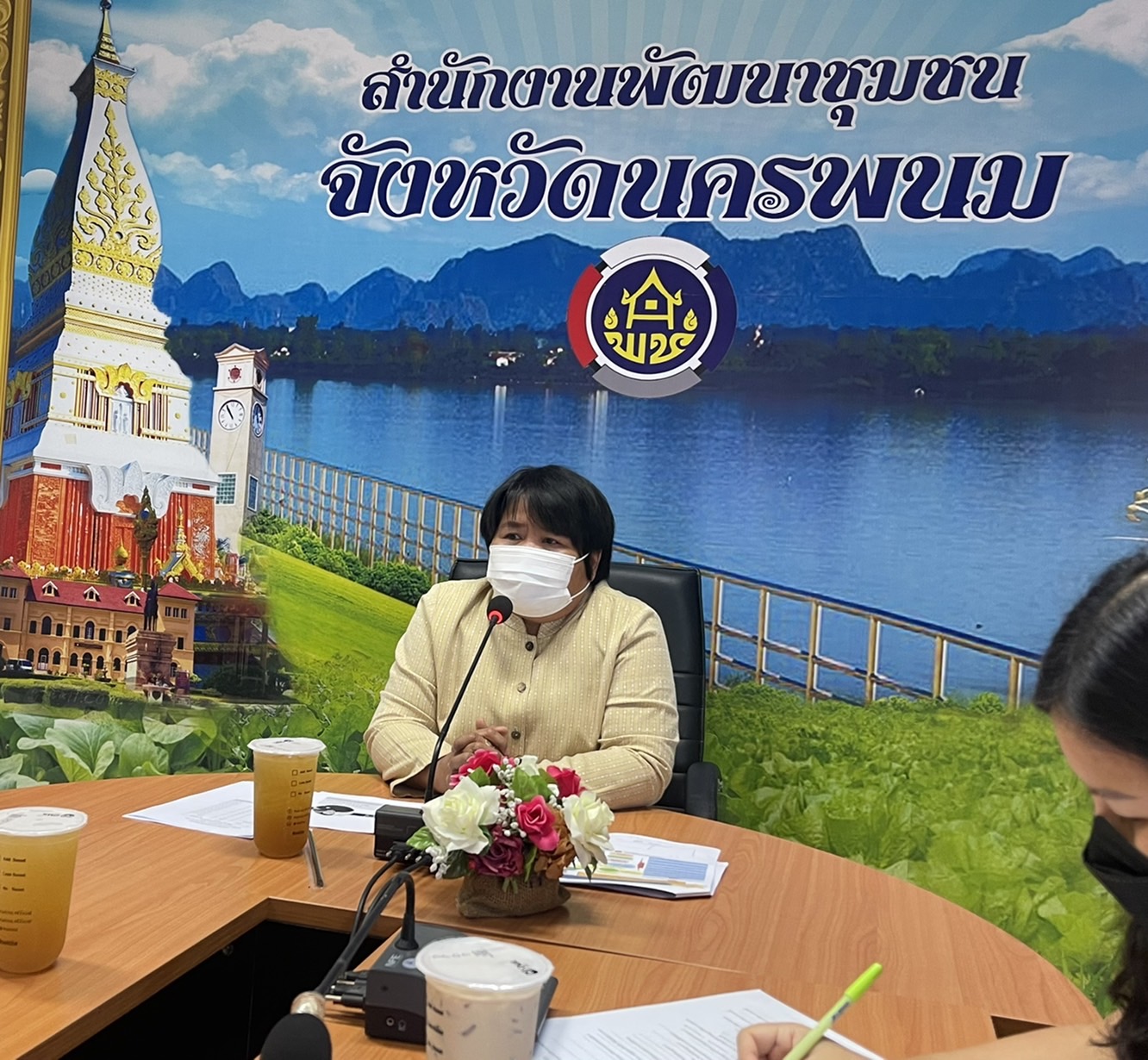 พช.นครพนม เดินหน้าขับเคลื่อนงานกองทุนพัฒนาบทบาทสตรี จังหวัดนครพนม