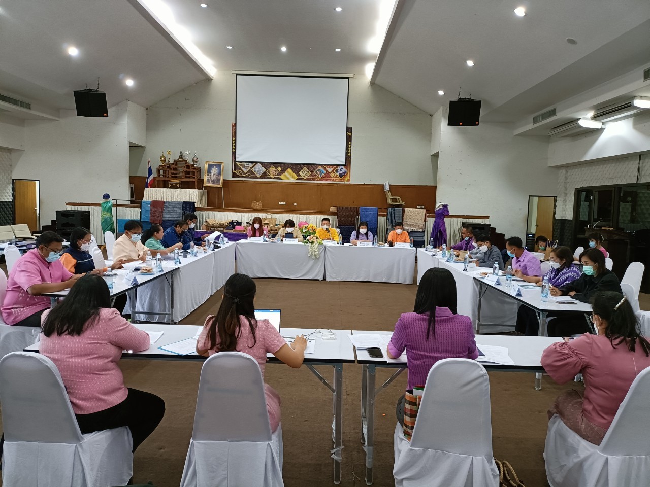พช.นครพนม ประชุมผู้อำนวยการกลุ่มงาน, พัฒนาการอำเภอ, นักวิชาการพัฒนาชุมชนจังหวัดนครพนม ครั้งที่ 4/2565 ประจำเดือนเมษายน 2565