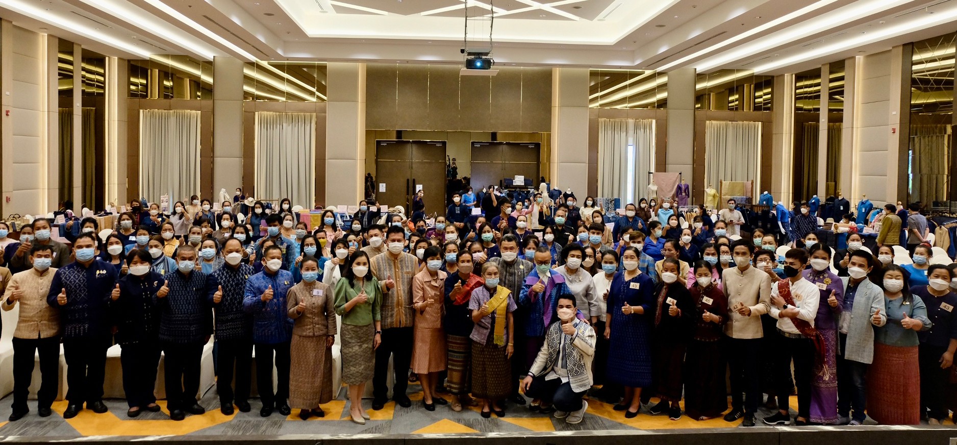 มหาดไทยน้อมนำพระดำริสมเด็จพระเจ้าลูกเธอ เจ้าฟ้าสิริวัณณวรี นารีรัตนราชกัญญา “ผ้าไทยใส่ให้สนุก” (Coaching ผ้าขิดลายนารีรัตนราชกัญญา) พัฒนาศักยภาพผู้ประกอบการผ้าไทยเพื่อสร้างรายได้พัฒนาคุณภาพชีวิตอย่างยั่งยืน