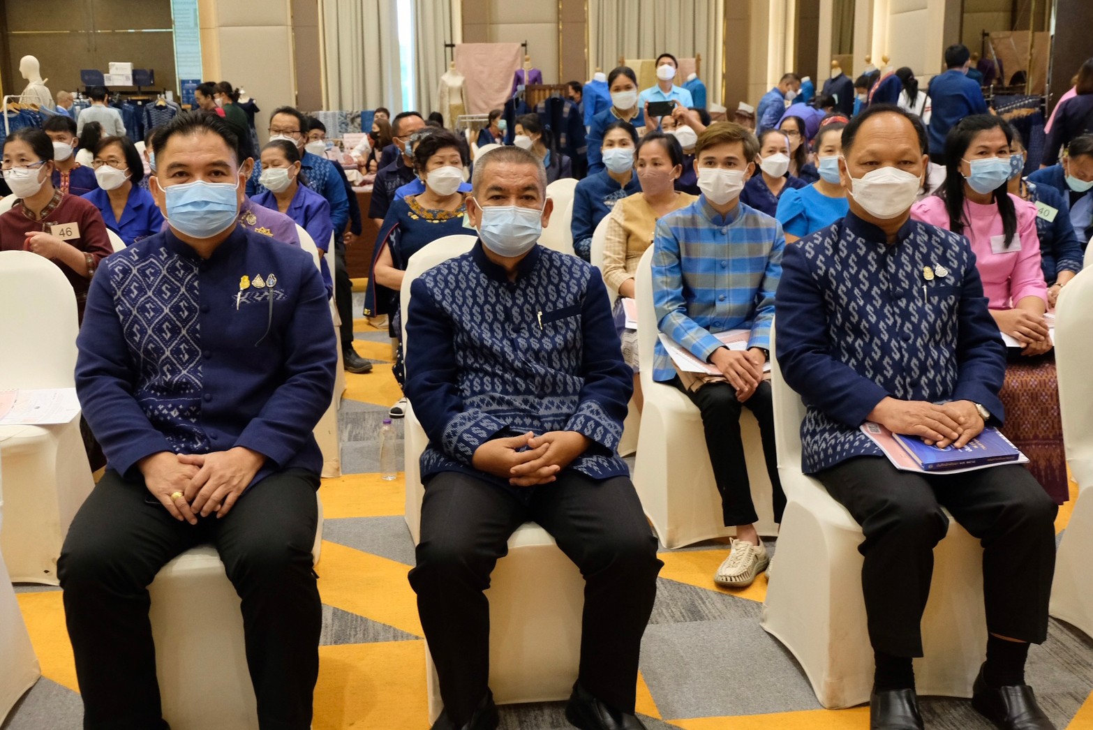 มหาดไทยน้อมนำพระดำริสมเด็จพระเจ้าลูกเธอ เจ้าฟ้าสิริวัณณวรี นารีรัตนราชกัญญา “ผ้าไทยใส่ให้สนุก” (Coaching ผ้าขิดลายนารีรัตนราชกัญญา) พัฒนาศักยภาพผู้ประกอบการผ้าไทยเพื่อสร้างรายได้พัฒนาคุณภาพชีวิตอย่างยั่งยืน