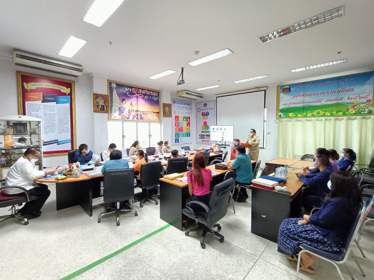 พช.นครพนม ประกวดกิจกรรมพัฒนาชุมชนดีเด่น ประจำปี 2565