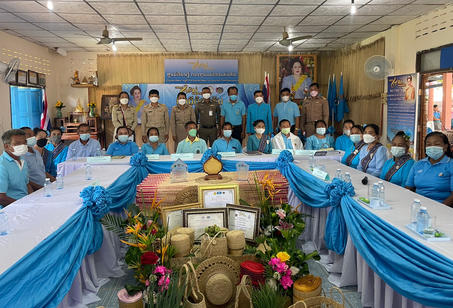 พช.นครพนม ร่วมการประกวดหมู่บ้านกองทุนแม่ของแผ่นดินดีเด่นระดับกรมการพัฒนาชุมชน