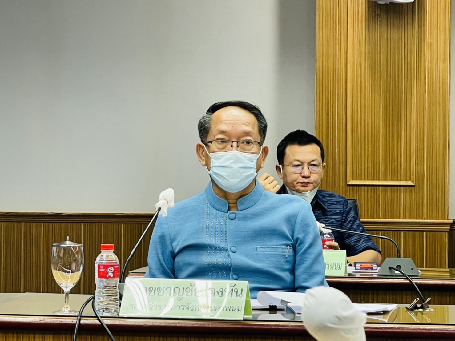 ผู้ตรวจราชการกระทรวงมหาดไทย ตรวจราชการและติดตามผลการปฏิบัติราชการพื้นที่จังหวัดนครพนม