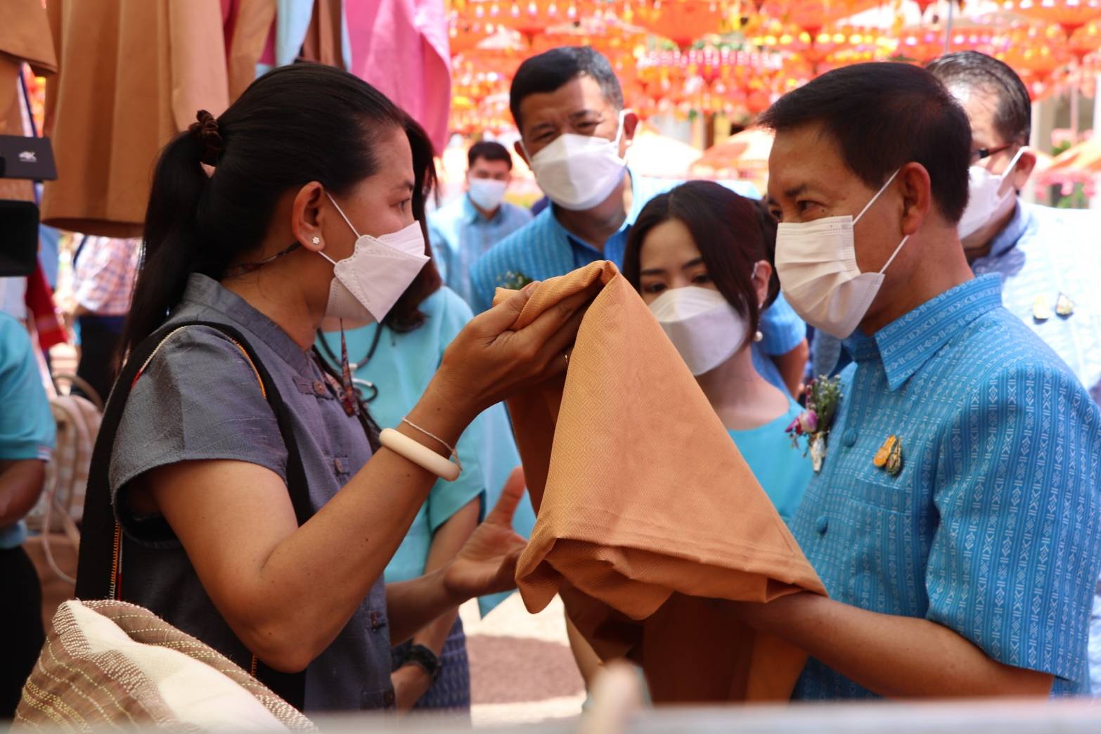 กรมการพัฒนาชุมชน จับมือ กรมประชาสัมพันธ์ รุกขับเคลื่อนการประชาสัมพันธ์ผ้าศิลปาชีพเฉลิมพระเกียรติ 90 พรรษา สมเด็จพระบรมราชชนนีพันปีหลวง