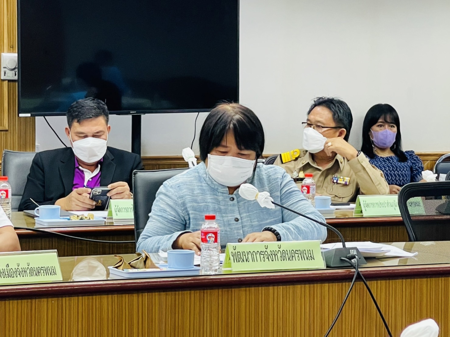 ผู้ตรวจราชการกระทรวงมหาดไทย ตรวจราชการและติดตามผลการปฏิบัติราชการพื้นที่จังหวัดนครพนม
