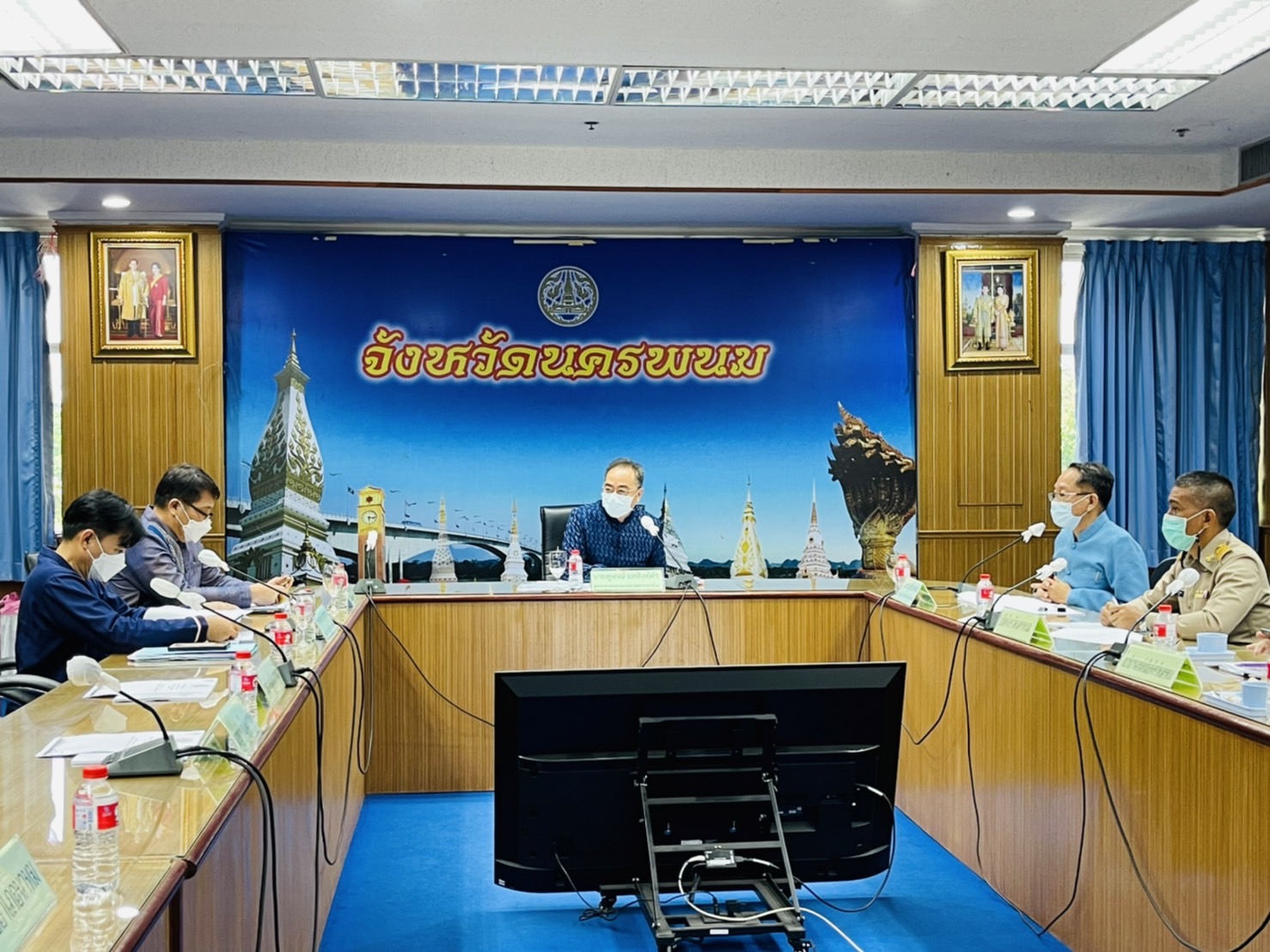 ผู้ตรวจราชการกระทรวงมหาดไทย ตรวจราชการและติดตามผลการปฏิบัติราชการพื้นที่จังหวัดนครพนม