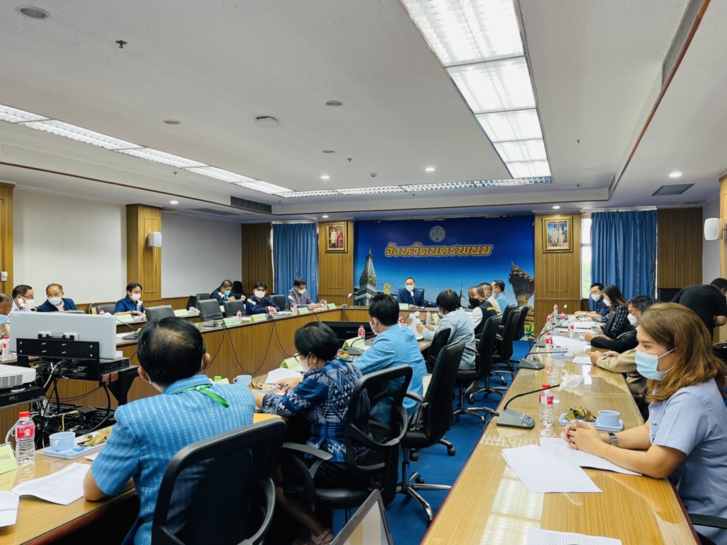 ผู้ตรวจราชการกระทรวงมหาดไทย ตรวจราชการและติดตามผลการปฏิบัติราชการพื้นที่จังหวัดนครพนม
