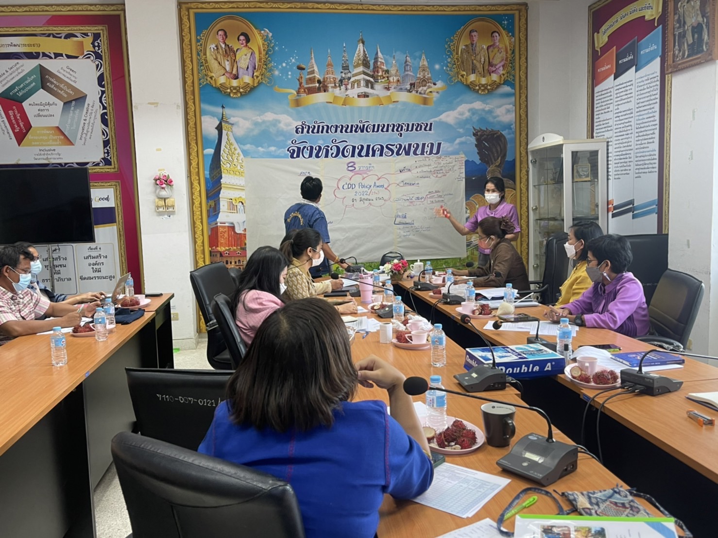 พช.นครพนม แลกเปลี่ยนความคิดสร้างสรรค์ขับเคลื่อนนโยบายสำคัญของกรมการพัฒนาชุมชน (CDD Policy Award 2022)