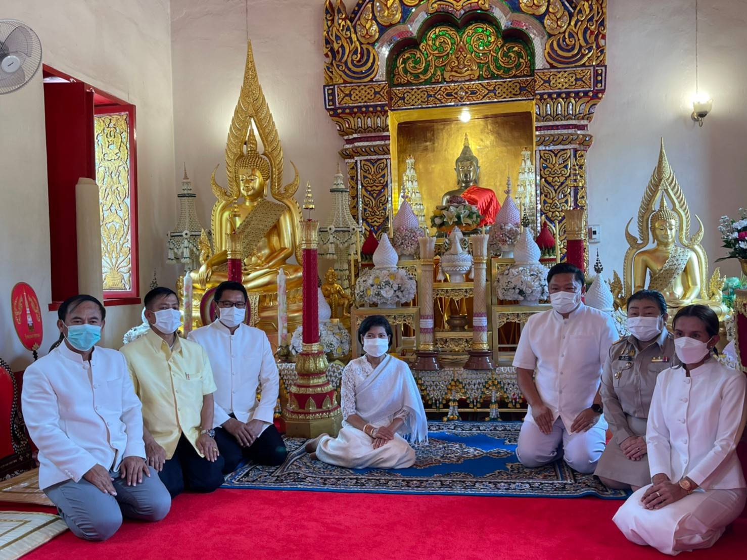 นครพนม ร่วมพิธีถวายเทียนพรรษาพระราชทานทรงอธิษฐานจิตอนุโมทนา ของสมเด็จพระกนิษฐาธิราชเจ้า กรมสมเด็จพระเทพรัตนราชสุดา ฯ สยามบรมราชกุมารี