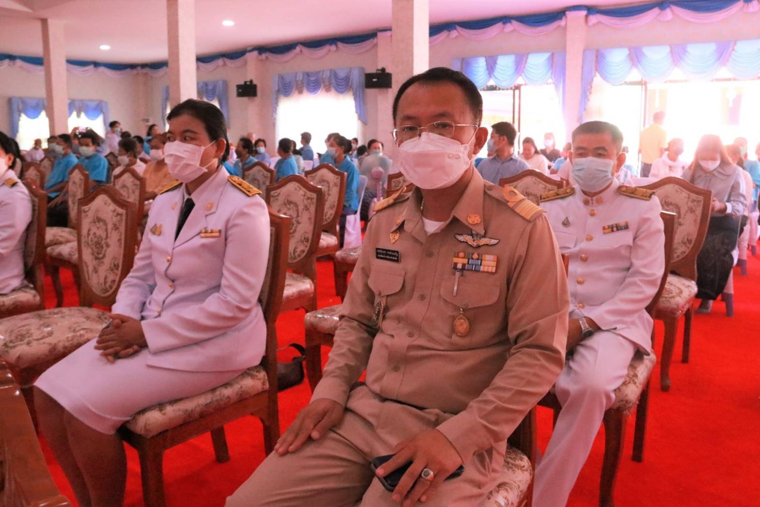 นครพนม ประกอบพิธีบรรพชาอุปสมบท เฉลิมพระเกียรติ สมเด็จพระนางเจ้าสิริกิติ์ พระบรมราชินีนาถ พระบรมราชชนนีพันปีหลวง เนื่องในโอกาสมหามงคลเฉลิมพระชนมพรรษา 90 พรรษา 12 สิงหาคม 2565