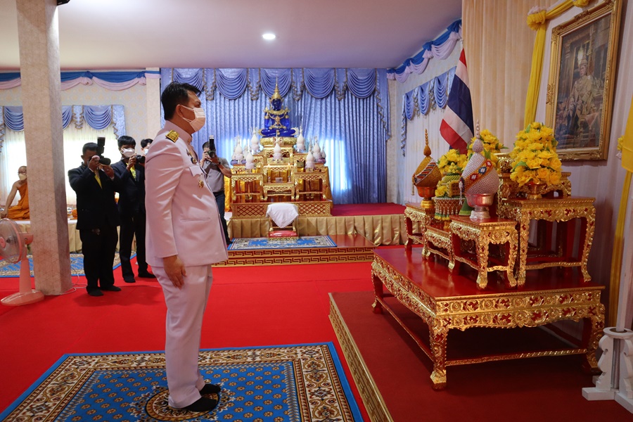 นครพนม ประกอบพิธีเฉลิมพระเกียรติพระบาทสมเด็จพระเจ้าอยู่หัว เนื่องในวันเฉลิมพระชนมพรรษา 28 กรกฎาคม 2565