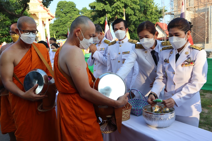 นครพนม ประกอบพิธีเฉลิมพระเกียรติพระบาทสมเด็จพระเจ้าอยู่หัว เนื่องในวันเฉลิมพระชนมพรรษา 28 กรกฎาคม 2565