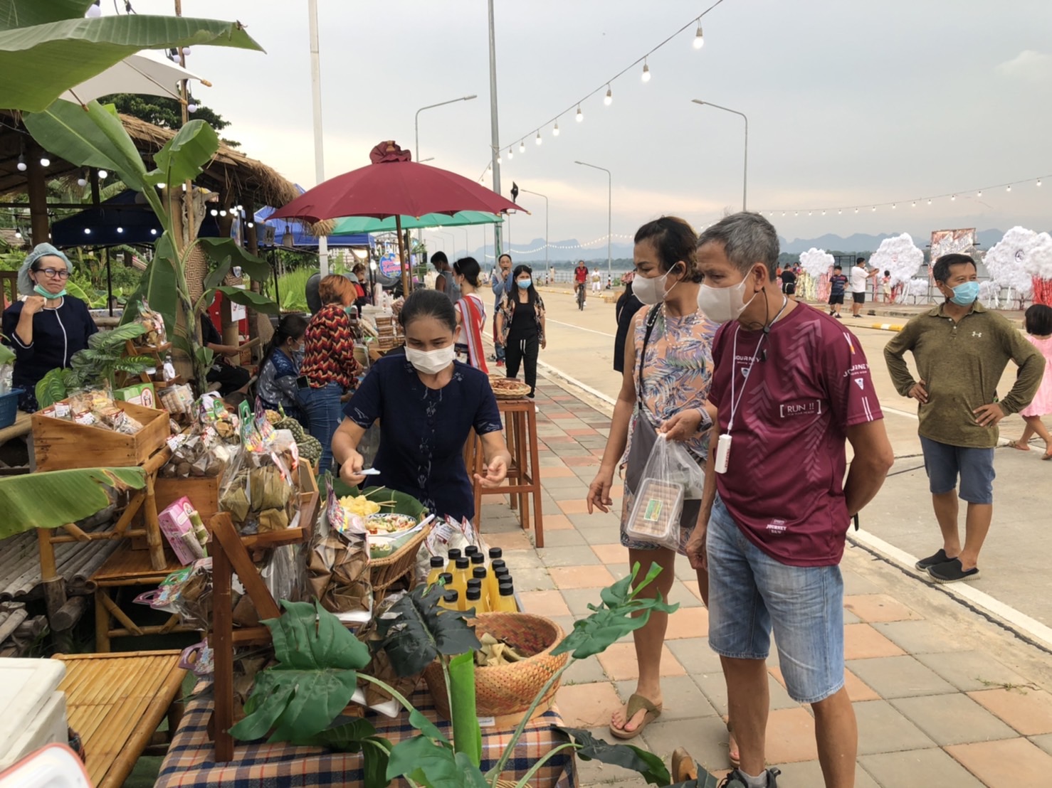 OTOP นครพนม เสริมทัพรับนักท่องเที่ยว ในงาน “ริมโขงว่าซั่นนน นครพนม วันมหัศจรรย์สายฝน”