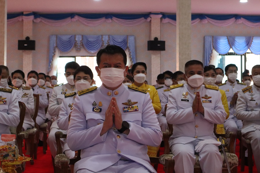 นครพนม ประกอบพิธีเฉลิมพระเกียรติพระบาทสมเด็จพระเจ้าอยู่หัว เนื่องในวันเฉลิมพระชนมพรรษา 28 กรกฎาคม 2565