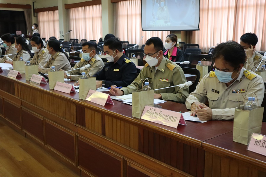 พช.นครพนม ร่วมประชุมคณะกรรมการศูนย์อำนวยการป้องกันและปราบปรามยาเสพติดจังหวัดนครพนม