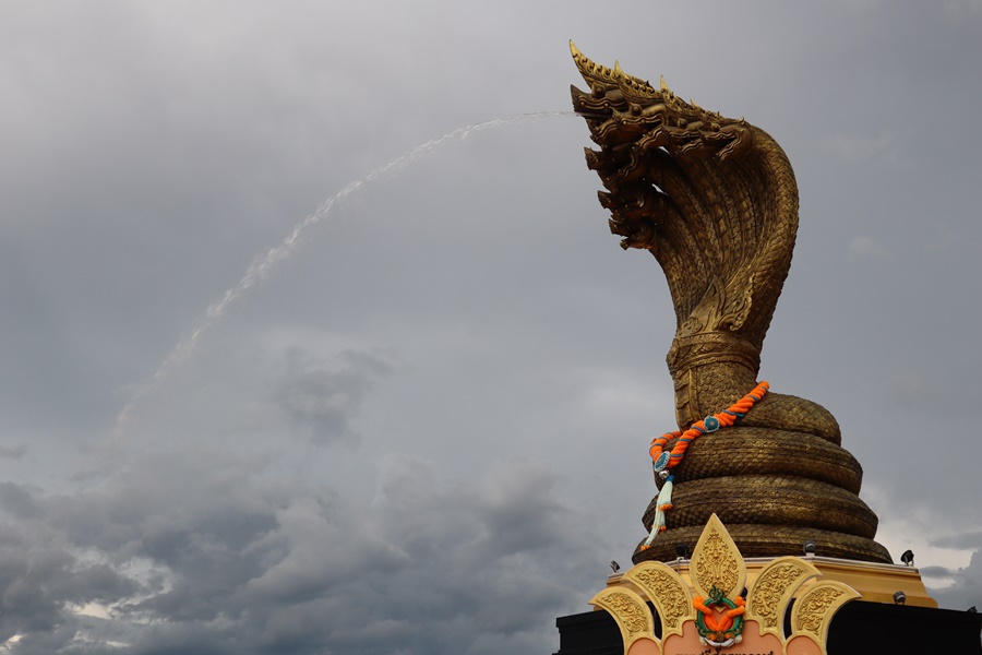 นครพนม จัดงานบวงสรวงพญาศรีสัตตนาคราช ประจำปี 2565 วันที่ 6