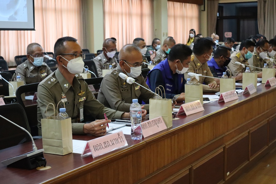 พช.นครพนม ร่วมประชุมคณะกรรมการศูนย์อำนวยการป้องกันและปราบปรามยาเสพติดจังหวัดนครพนม